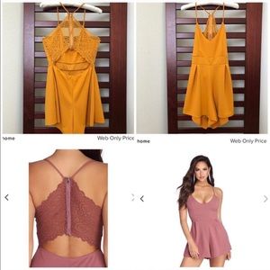 Mustard Romper